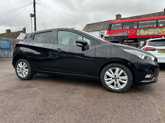 A null NISSAN MICRA 1.0 IG-T ACENTA SAT NAV 5dr EURO 6 (s/s) WITH SERVICE HISTORY