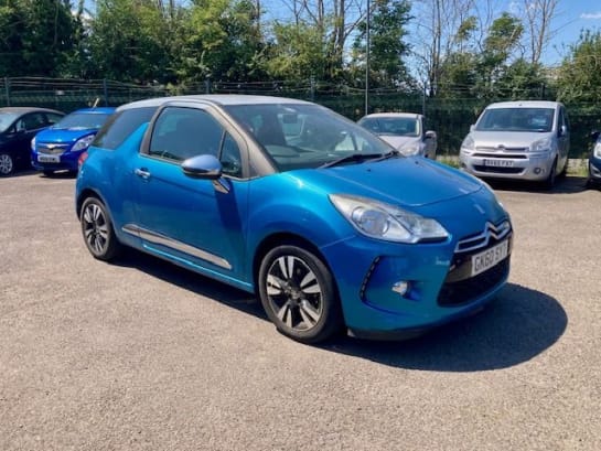 A null CITROEN DS3 1.6 HDi 16V DSTYLE 3dr DIESEL (90ps) WITH MOT UNTIL JAN 2026 AND SERVICE HI