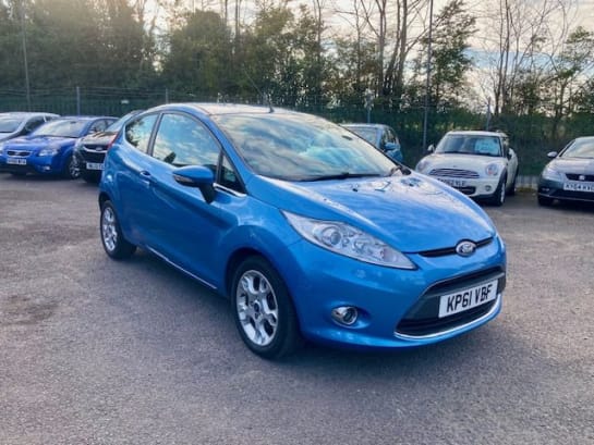 A 2011 FORD FIESTA 1.4 ZETEC 3dr WITH SERVICE HISTORY