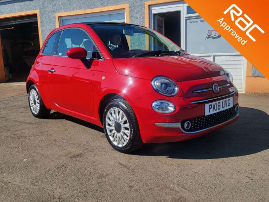 A null FIAT 500C 1.2 ECO Lounge Convertible 2dr Petrol Manual Euro 6 (s/s) (69 bhp)