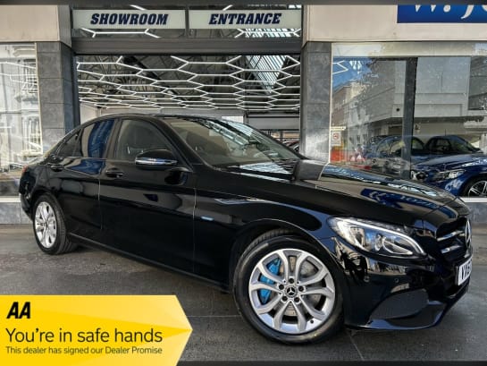 A 2017 MERCEDES C CLASS C350 E SPORT