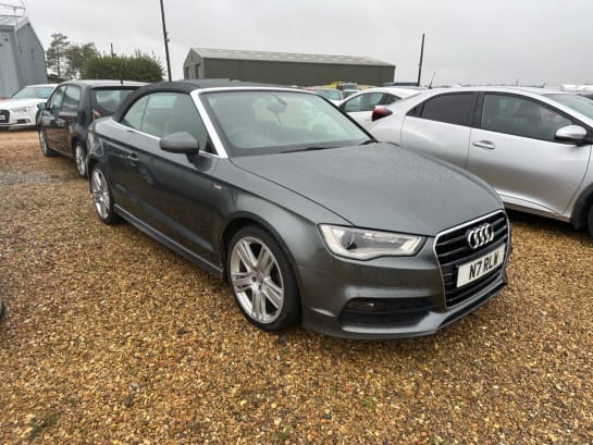 A null AUDI A3 CABRIOLET 2.0 TDI S line Convertible 2dr Diesel Manual Euro 6 (s/s) (150 ps)