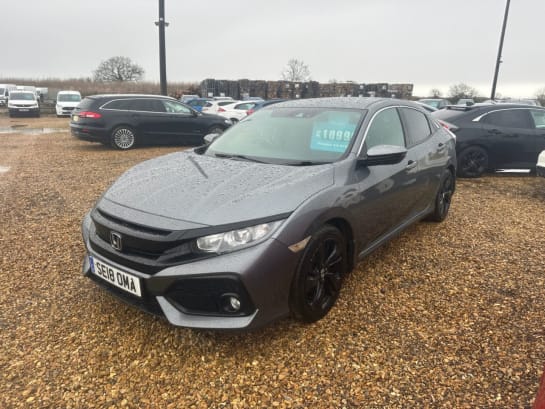 A null HONDA CIVIC 1.0 VTEC Turbo SR Hatchback 5dr Petrol Manual Euro 6 (s/s) (126 ps)