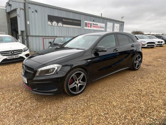 A 2014 MERCEDES A-CLASS A250 BLUEEFFICIENCY ENGINEERED BY AMG