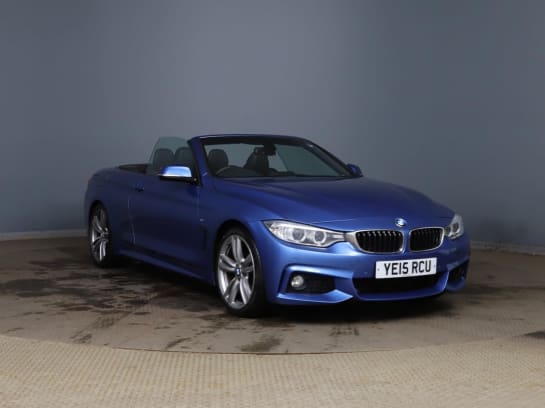 A null BMW 4 SERIES 2.0 420d M Sport Convertible 2dr Diesel Auto Euro 6 (s/s) (184 ps)