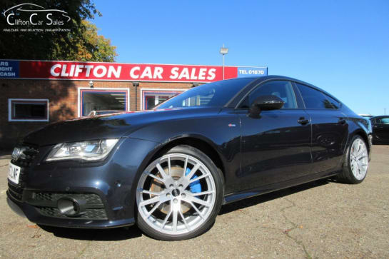 A 2013 AUDI A7 TDI QUATTRO S LINE BLACK EDITION