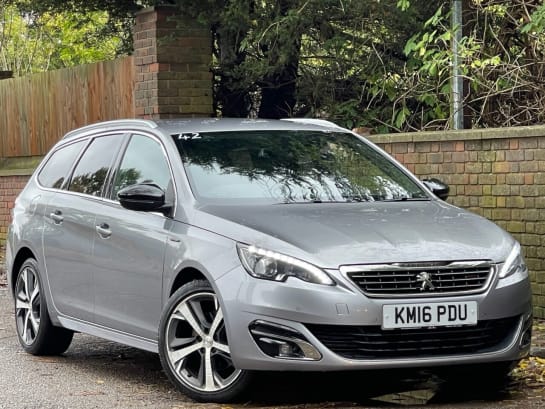 A 2016 PEUGEOT 308 BLUE HDI S/S SW GT LINE