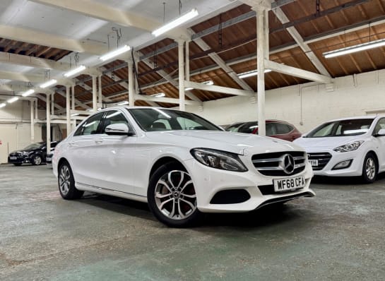 A 2018 MERCEDES C CLASS C350 E SPORT