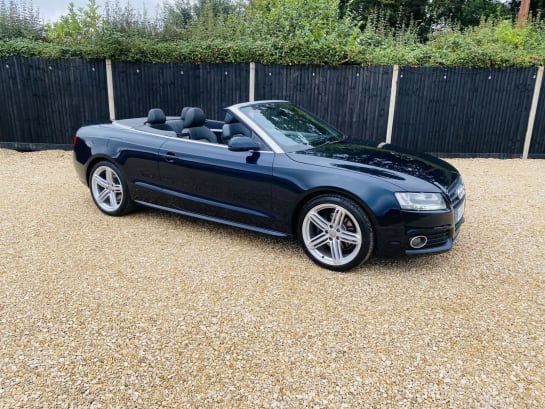 A 2010 AUDI A5 CABRIOLET 2.0 TFSI S line Convertible 2dr Petrol Manual Euro 5 (s/s) (211 ps)