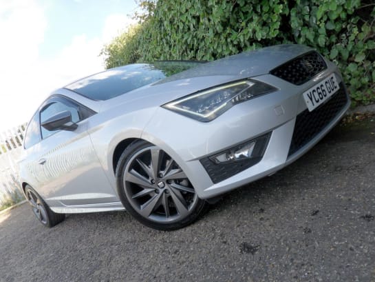 A 2016 SEAT LEON 1.4 EcoTSI FR Titanium Edition Sport Coupe £35Tax Sat Nav Led Lights £35 Ta