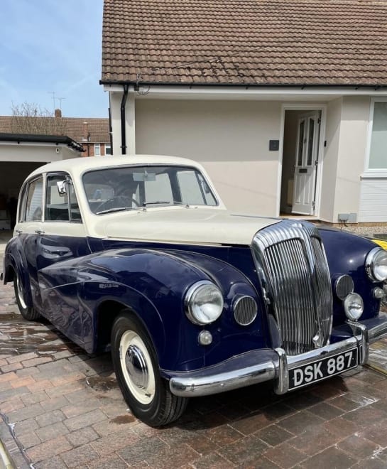 A 1957 DAIMLER CONQUEST CENTURY 2.4 2.4 4d WELL DOCUMENTED