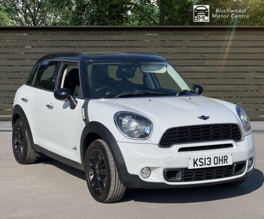 A null MINI COUNTRYMAN 1.6 Cooper S SUV 5dr Petrol Auto ALL4 Euro 5 (184 ps) FULL HEATED BLACK LEA