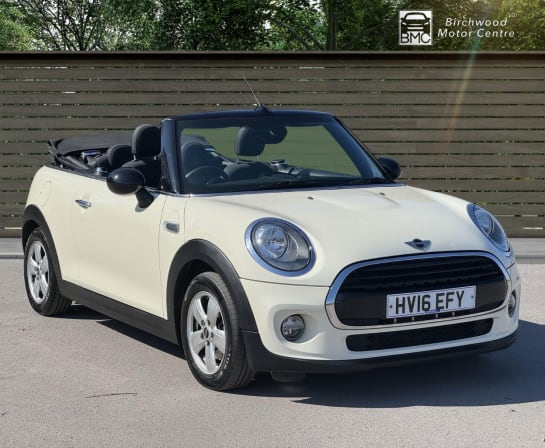A 2016 MINI CONVERTIBLE 1.5 Cooper Convertible 2dr Petrol Manual Euro 6 (s/s) (136 ps) SERVICE HIST
