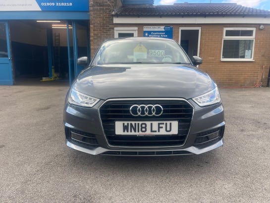 A 2018 AUDI A1 1.4 TFSI S line Hatchback 3dr Petrol Manual Euro 6 (s/s) (Nav) (125 ps)