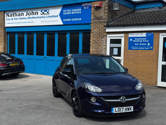 A null VAUXHALL ADAM 1.4i SLAM Hatchback 3dr Petrol Manual Euro 6 (100 ps)