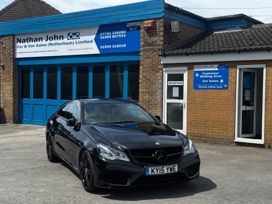 A null MERCEDES-BENZ E CLASS 3.0 E350d V6 BlueTEC AMG Line Coupe 2dr Diesel G-Tronic+ Euro 6 (s/s) (258 ps)
