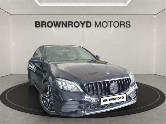 A 2018 MERCEDES C CLASS C 200 AMG LINE