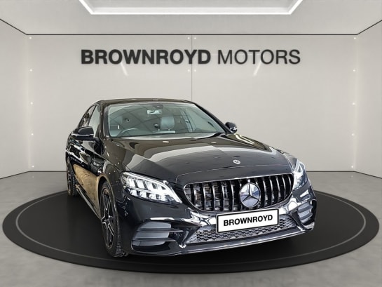 A 2018 MERCEDES C CLASS C 200 AMG LINE