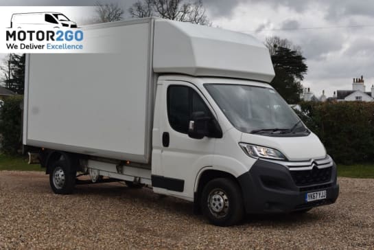 A 2017 CITROEN RELAY 35 L3 ENTERPRISE LUTON BLUEHDI