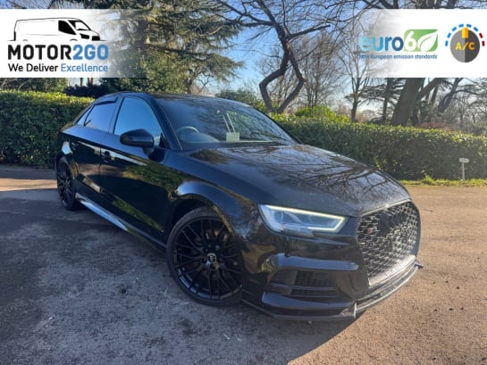 A null AUDI S3 2.0 TFSI Black Edition Saloon 4dr Petrol S Tronic quattro Euro 6 (s/s) (300