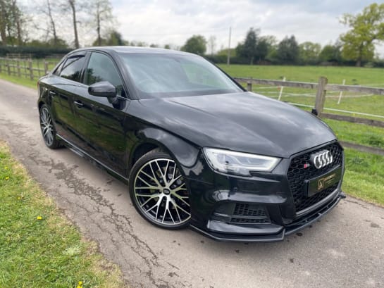 A null AUDI S3 2.0 TFSI Black Edition Saloon 4dr Petrol S Tronic quattro Euro 6 (s/s) (300
