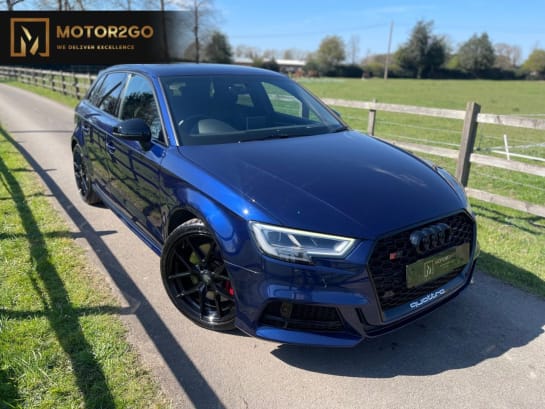 A null AUDI S3 2.0 TFSI Black Edition Sportback 5dr Petrol S Tronic quattro Euro 6 (s/s) (