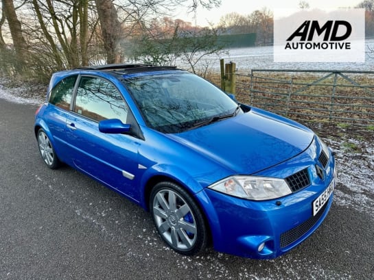 A null RENAULT MEGANE 2.0 RENAULTSPORT 225 3DR 222 BHP + SERVICE HISTORY + CRUISE CONTROL