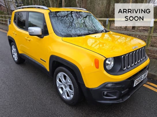 A null JEEP RENEGADE 1.4T MultiAirII Limited SUV 5dr Petrol Manual Euro 6 (s/s) (140 ps)