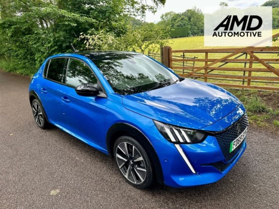 A null PEUGEOT E-208 50kWh GT Hatchback 5dr Electric Automatic (136 ps) + SWERVICE HISTORY + REA