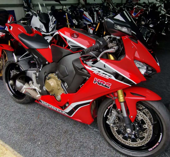 A 2017 HONDA CBR 1000 RA-H