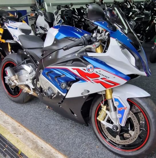 A 2017 BMW S 1000 RR