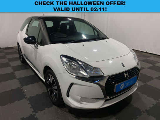 A 2017 DS AUTOMOBILES DS 3 1.2 PureTech Chic Hatchback 3dr Petrol Manual Euro 6 (82 ps) (Rates startin