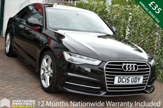 A null AUDI A6 2.0TDi S-LINE ULTRA SALOON 6-SPEED 190 BHP Sat Nav / Park Assist / Cruise