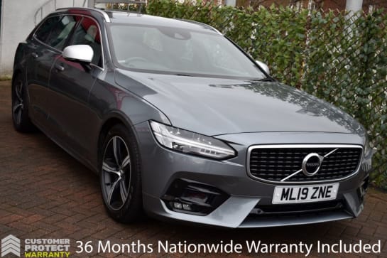 A null VOLVO V90 2.0 T4 R-DESIGN 5 DOOR 8-SPEED AUTO 187 BHP (EURO 6) Nav / Heated Seats / R