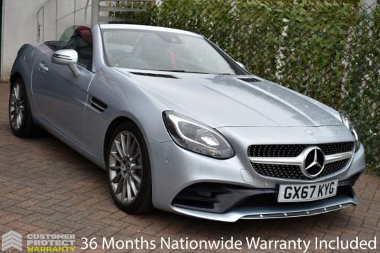 A null MERCEDES-BENZ SLC 250d AMG LINE ROADSTER 9-SPEED AUTO 201 BHP (EURO 6) Air Scarf / Heated Sea