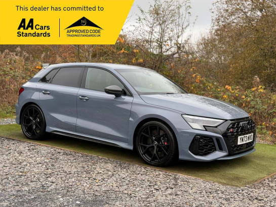 A null AUDI RS3 2.5 TFSI Carbon Black Sportback 5dr Petrol S Tronic quattro Euro 6 (s/s) (4