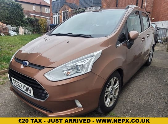 A null FORD B-MAX 1.5 TDCi Zetec MPV 5dr Diesel Manual Euro 5 (75 ps)