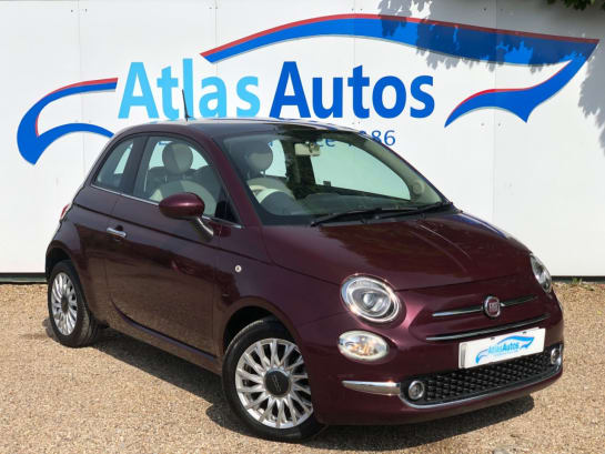 A 2016 FIAT 500 TWINAIR LOUNGE