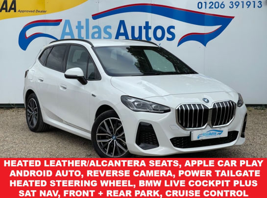 A null BMW 2 SERIES ACTIVE TOURER 1.5 225E M SPORT ACTIVE TOURER 5d 242 BHP ONLY 8K, AUTO, SAT NAV, REVERSE C