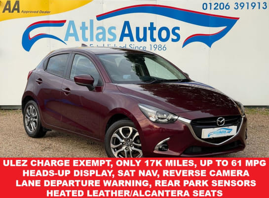 A null MAZDA 2 1.5 GT SPORT NAV PLUS 5d 89 BHP 17K, Heads Up Display, Sat Nav