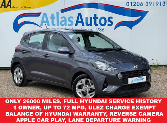 A null HYUNDAI I10 1.0 MPI SE CONNECT 5d 65 BHP &gt;72 MPG, FHSH, APPLE CAR PLAY