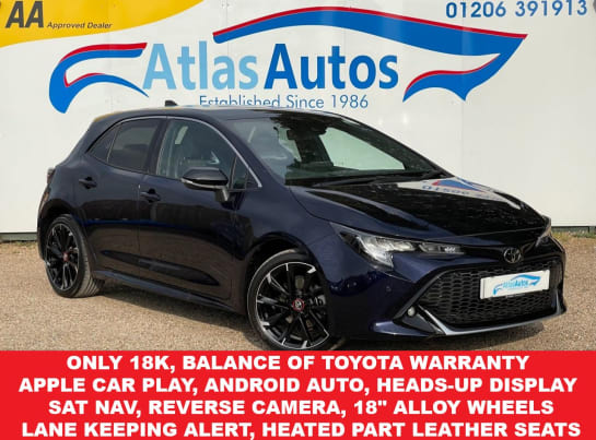 A null TOYOTA COROLLA 1.8 GR SPORT 5d 121 BHP Head-Up Display Rear Camera Sat Nav