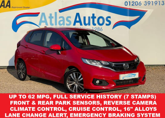 A null HONDA JAZZ 1.3 I-VTEC EX 5d 101 BHP FSH (7 STAMPS) UP TO 62 MPG