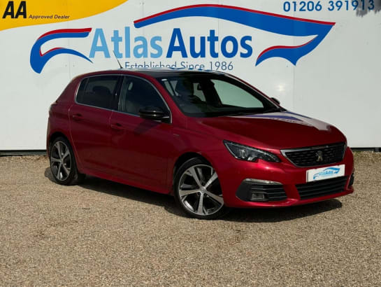 A null PEUGEOT 308 1.5 BlueHDi GT Line Hatchback 5dr Diesel Manual Euro 6 (s/s) (130 ps) REAR
