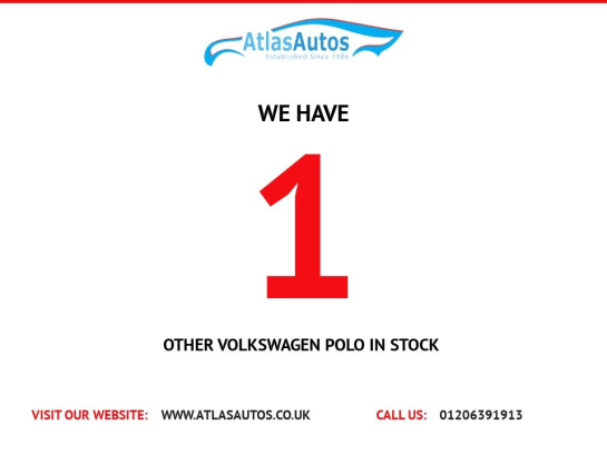 A null VOLKSWAGEN POLO 1.0 BlueMotion Tech SE Hatchback 5dr Petrol Manual Euro 6 (s/s) (60 ps) AIR