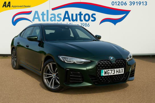 A 2023 BMW I4 35 70.2kWh Sport Gran Coupe 5dr Electric Auto eDrive (286 ps)
