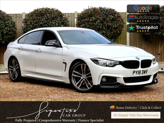 A null BMW 4 SERIES GRAN COUPE 3.0 430d M Sport BLACK PACK 19" WHEELS UPGRADED WING MIRRORS Hatchback 5dr