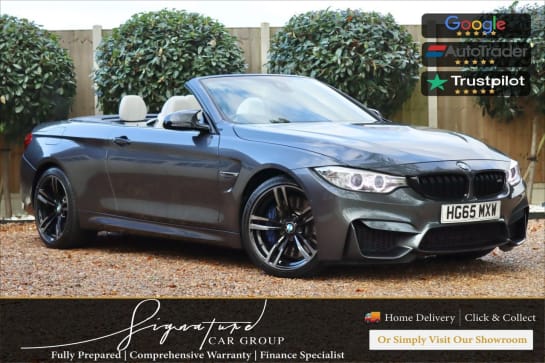 A null BMW M4 3.0 BiTurbo CARBON FIBRE HARMON KARDON HUGE SPEC Convertible 2dr Petrol DCT