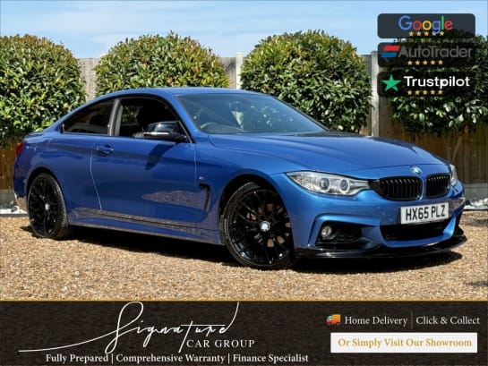 A 2015 BMW 4 SERIES 2.0 420d M Sport Coupe 2dr Diesel Auto Euro 6 (s/s) (190 ps)