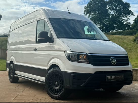 A null VOLKSWAGEN CRAFTER 2.0 CR35 TDI M H/R P/V TRENDLINE 138 BHP 20 INCH ALLOYS- ALL TERRAIN TYRES.